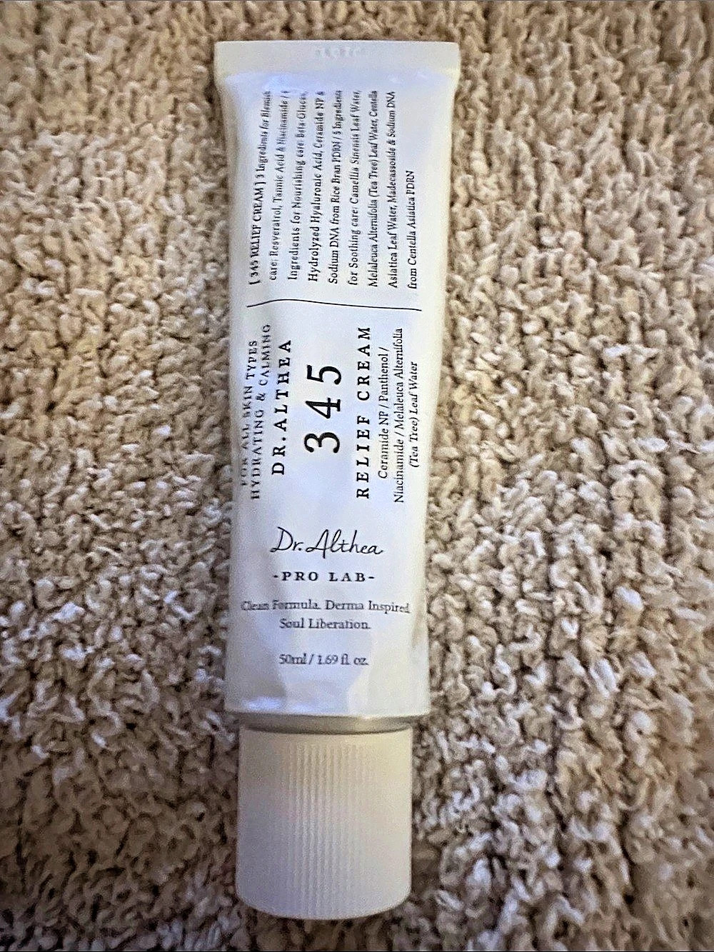 Dr. Althea 345 Relief Cream Moisturizer 50ml. New and sealed